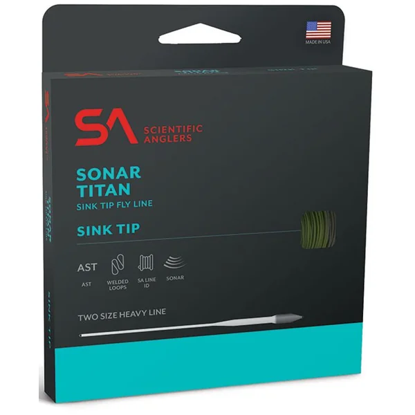 Scientific Anglers Sonar Titan Sink Tip Línea de mosca F/I