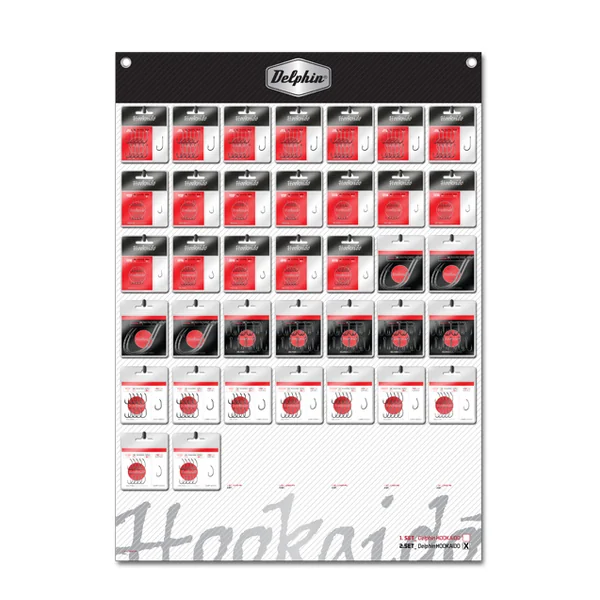 Set de anzuelos Delphin HKD SET2 + presentador