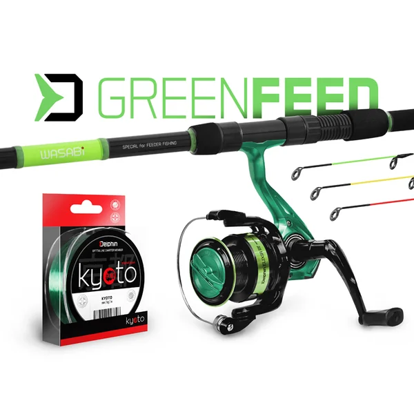 Set de pesca feeder Delphin GreenFEED