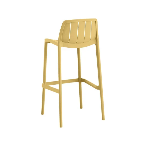 Set van 2 "Vaena" stapelbare tuinstoelen - Geel - Imagen 5