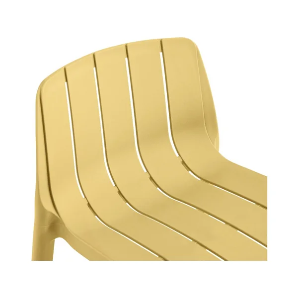 Set van 2 "Vaena" stapelbare tuinstoelen - Geel - Imagen 6