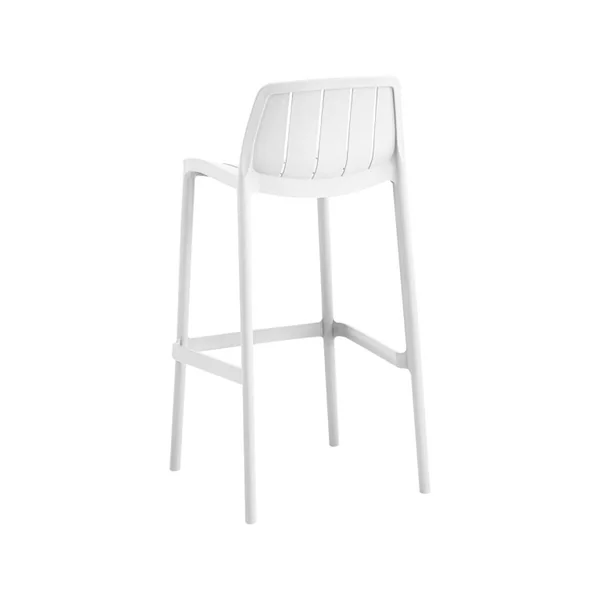 Set van 2 "Vaena" stapelbare tuinstoelen - Wit - Imagen 5