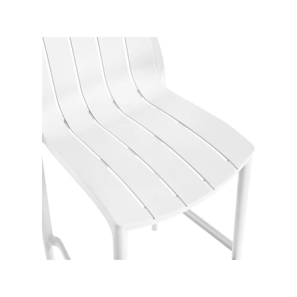Set van 2 "Vaena" stapelbare tuinstoelen - Wit - Imagen 7