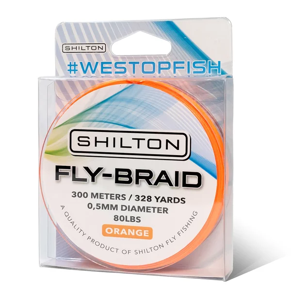 Shilton FLY-X Backing 80lbs 300m naranja - Imagen 2
