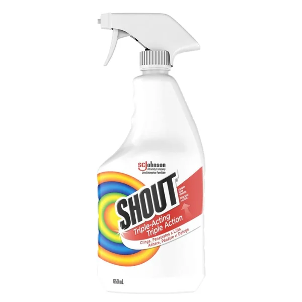 Shout Quitamanchas Triple Acting 650ml - Imagen 2