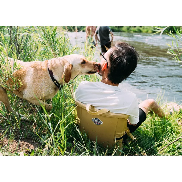 Silla Crazy Creek LongBack azul - Imagen 3
