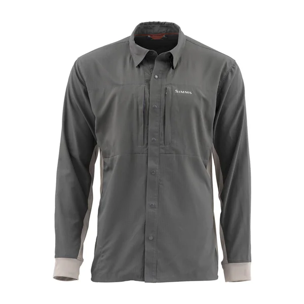 Simms Camisa Intruder Bicomp LS Pizarra