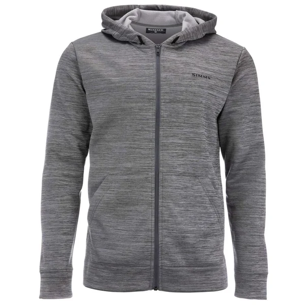 Simms Challenger Full-Zip Hoody sudadera con capucha acero brezo