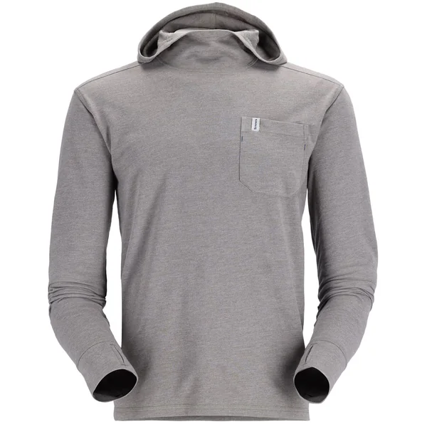 Simms Henry's Fork Sudadera con capucha Jersey acero brezo