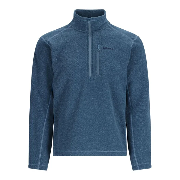 Simms Rivershed Half Zip Pullover neptune heather