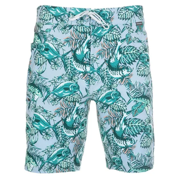 Simms Seamount Board Shorts pantalones slamdown azul acero