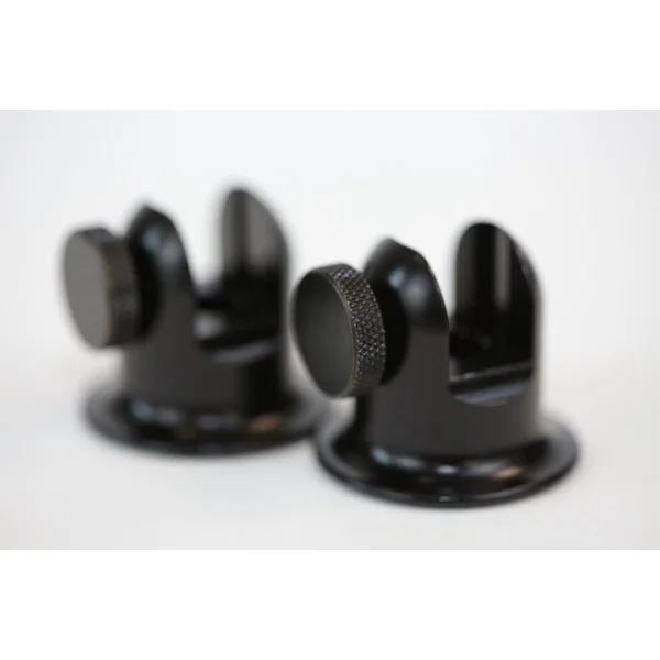 Singlez - Soporte para caña - 2 unidades - Alu Negro