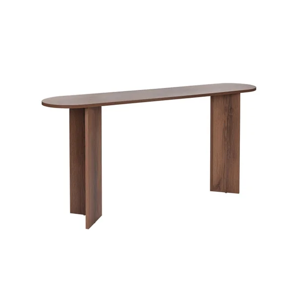 "Sira" houten dressoir - 150 x 35 x 75 cm - Walnoot