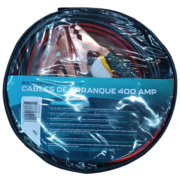 Smart Shine Cable Arranque 400 amp 365cm - Imagen 2
