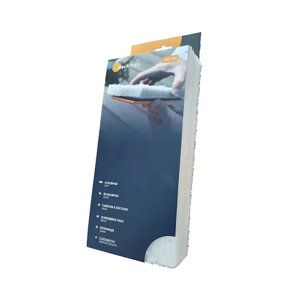Soft Scrubpad Blanco Pack 2 Deckmate DM250