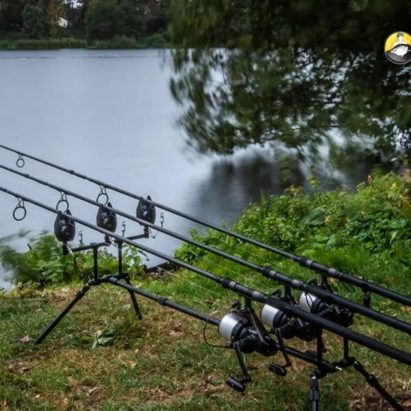 Solar Tackle A1 Trípode Aluminium Con Buzz Bars De 2 Cañas