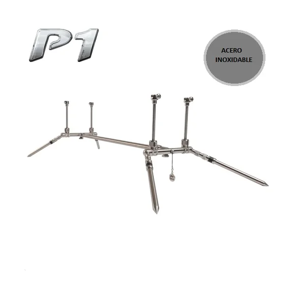 SOLAR TACKLE P1 STAINLESS WORLDWIDE POD + BUZZ BAR 3 CAŃAS