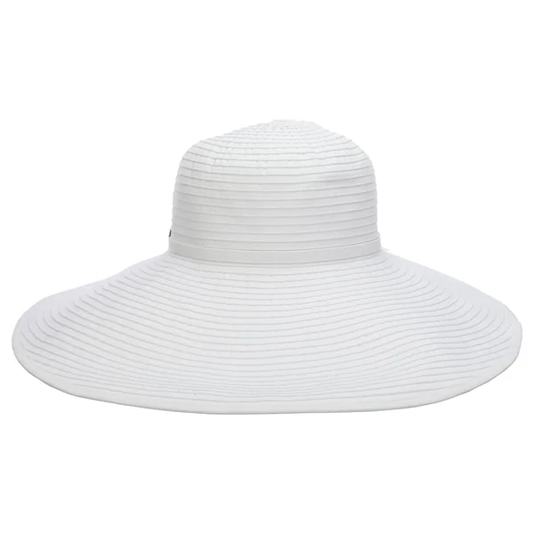 Sombrero Russo de ala ancha de Scala - Blanco - Imagen 4