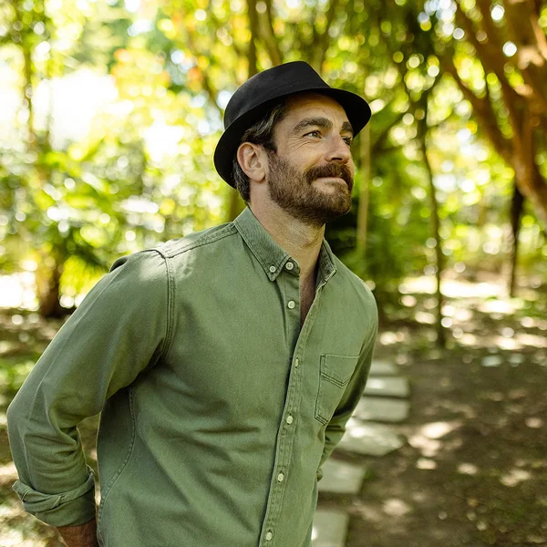 Sombrero Trilby de algodón de Jaxon & James - Negro - Imagen 3