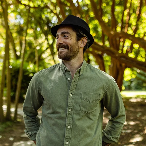 Sombrero Trilby de algodón de Jaxon & James - Negro - Imagen 4