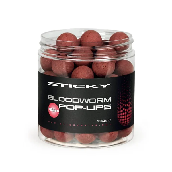 Sticky Baits Bloodworm Pop Ups 16mm