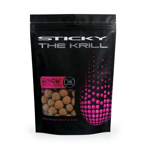 Sticky Baits The Krill Boilies Active 12mm 5kg