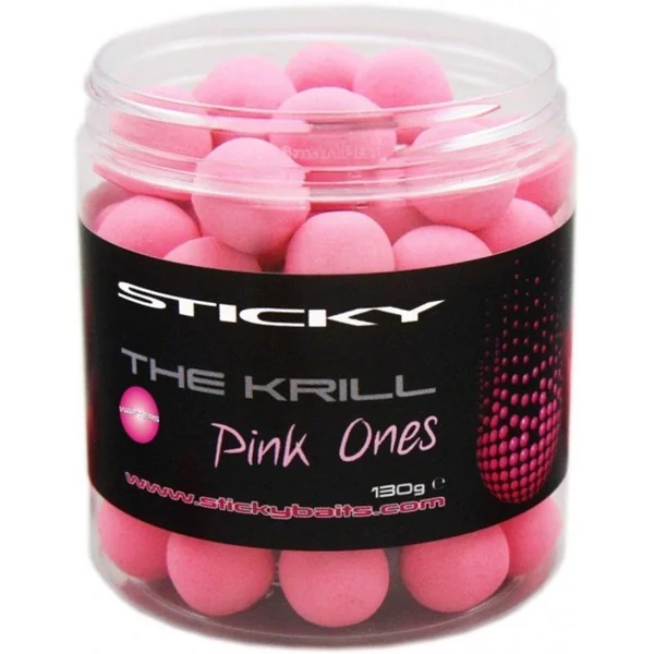 Sticky Baits The Krill Pop Ups Pink Ones 12mm