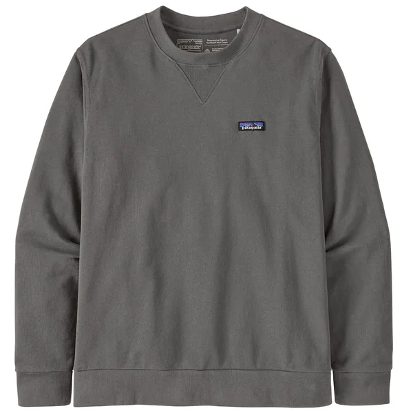 Sudadera con cuello redondo de algodón orgánico certificado Patagonia Regenerative NGRY