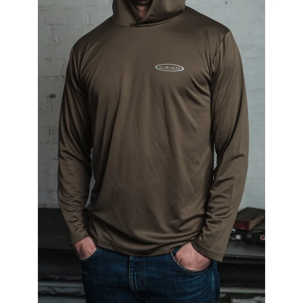 Sudadera Vision Bamboo Bug & UV oliva pálido - Imagen 3