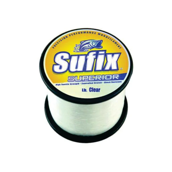 SUFIX MONOFILAMENT SUPERIOR 1/4 lb - 15lb