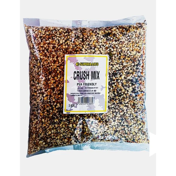 Superbaits Crush Mix PVA Friendly 3kg - Imagen 2