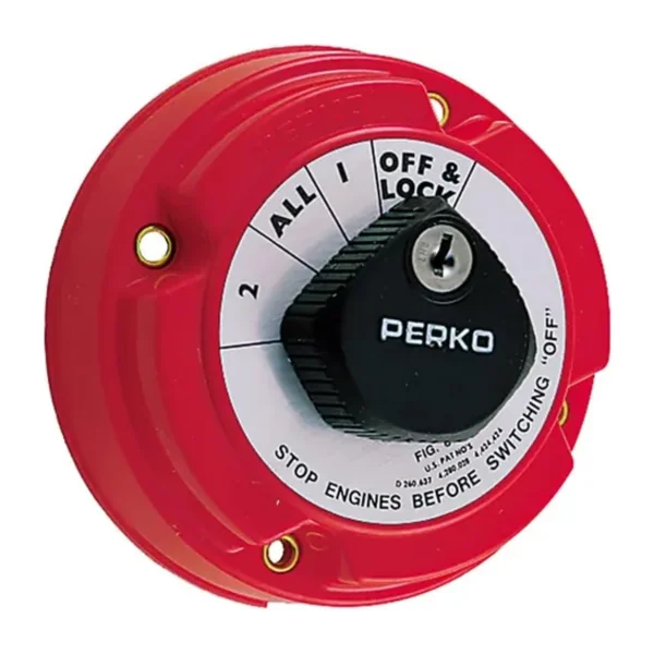 Switch Selector de bateria, Interruptor de batería (7-0378)