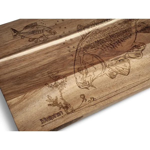 Tabla de cortar decorativa - Edición carpa - Imagen 3