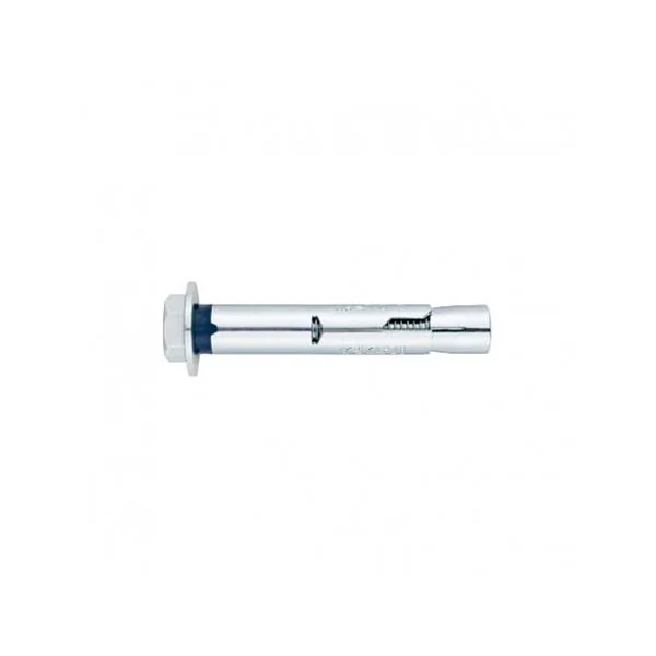 TACO INVIOLABLE M-6 X 60 MM Ø8 CON TORNILLO CABEZA HEXAGONAL INOXIDABLE A2