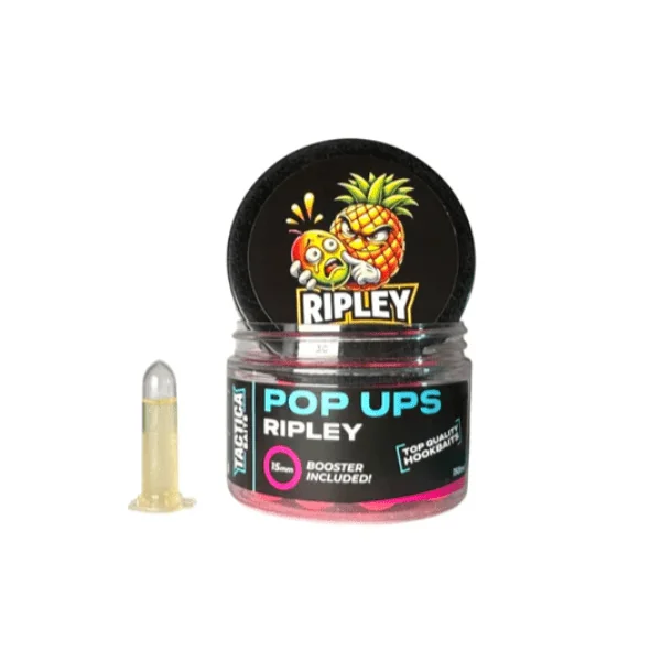 Tactica Baits Ripley Pop ups Fluor Pink 150ml