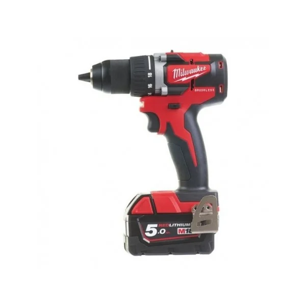 TALADRO PERCUTOR COMPACTO SIN ESCOBILLAS M18CBLPD-502C MILWAUKEE