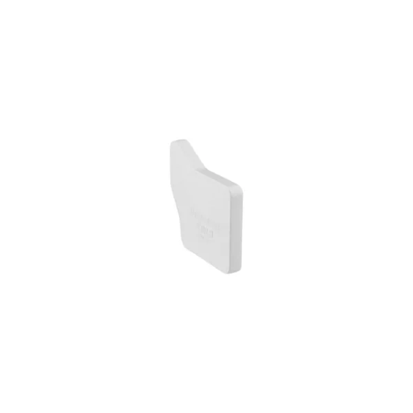 Tapa Final Derecha Canalón Cuadrado EUME Blanco - Ferroplast