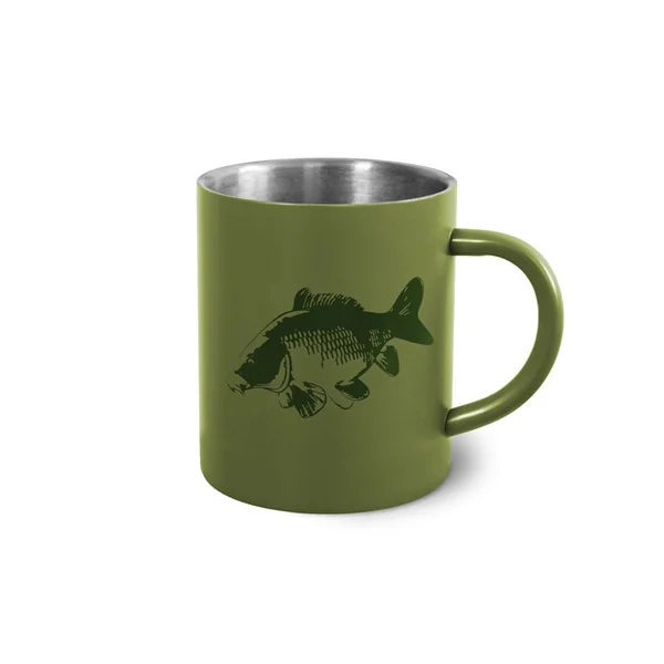 Taza de acero inoxidable para carpa