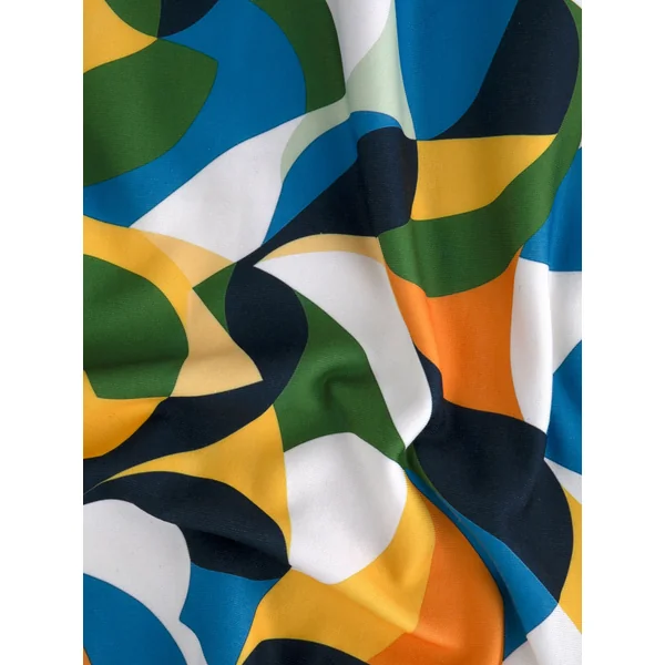 Tejido de jersey cepillado estampado - Imagen 4
