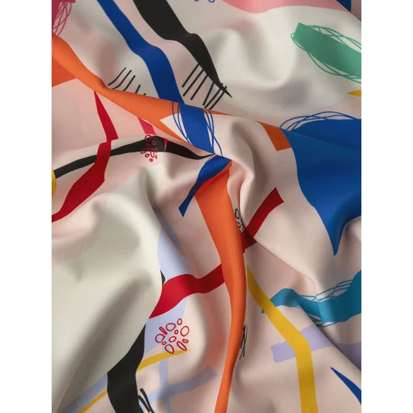 Tejido de poliéster y spandex con estampado personalizado - Imagen 2