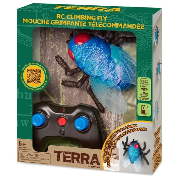 Terra By Battat RC Climbing Fly Control Remoto 5+