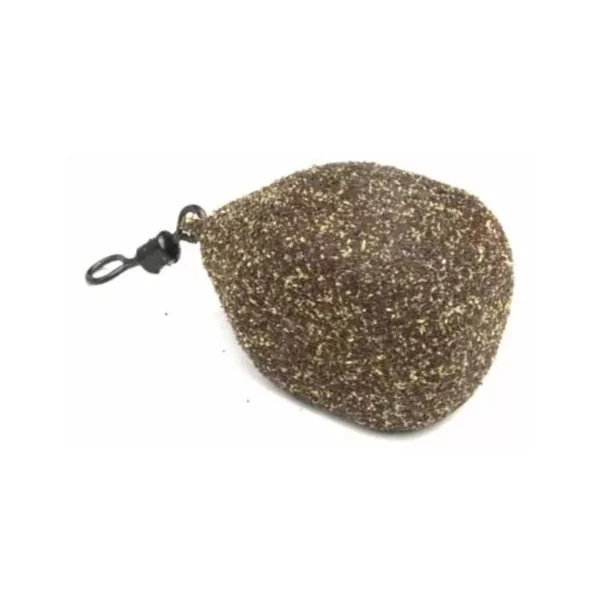Textured Square Pear Inline - Plomo