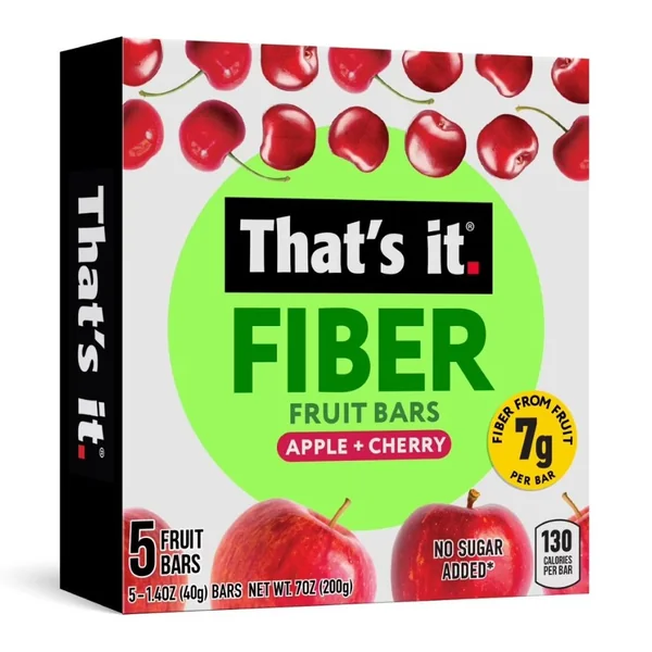 That´s it Mini Fruit Mini Bars Apples + Cherry 5 Und 200gr