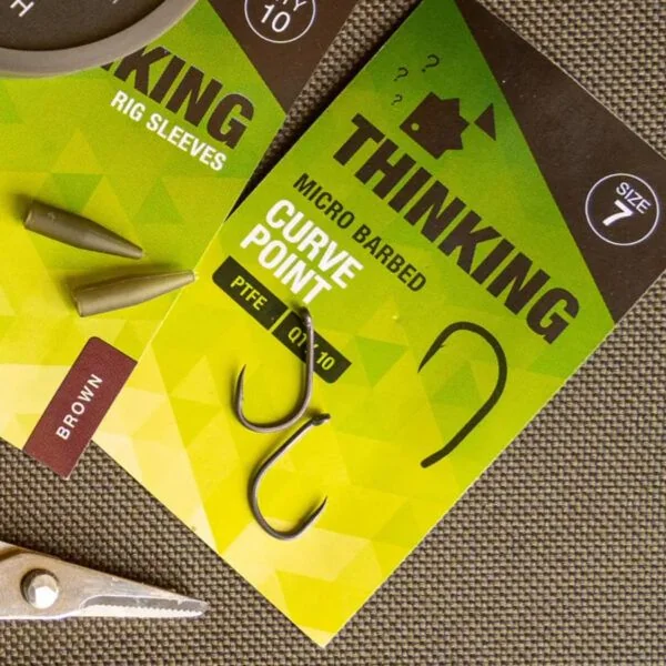 Thinking Anglers Curve Point Hooks Nº8 - Imagen 3