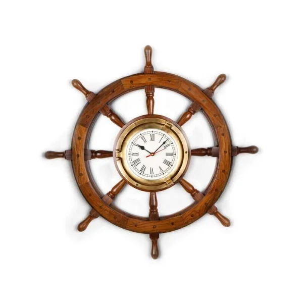 Timon de barco decorativo 63 cm