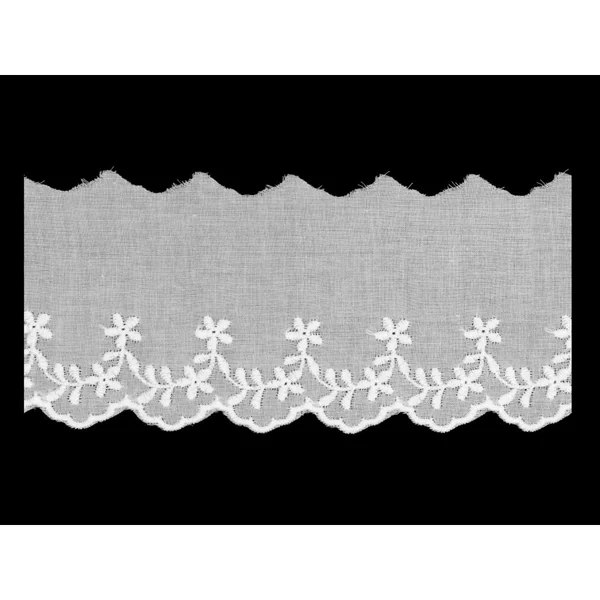 Tira Bordada Diadema Flores - Puntilla de 7cm