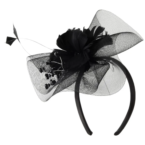Tocado Clementine de Jane Anne Designs - Negro