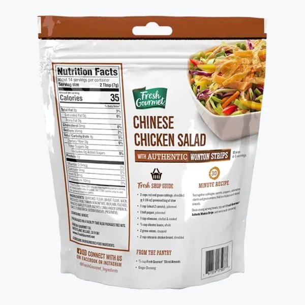 Topping Fresh Gourmet Strips Authentic 99g - Imagen 5