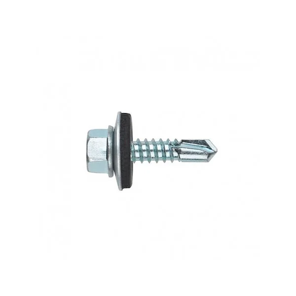 TORNILLO AUTOTALADRANTE 5,5 X 22 MM DE CABEZA HEXAGONAL CON ARANDELA P-16 PACK 1000 UD.