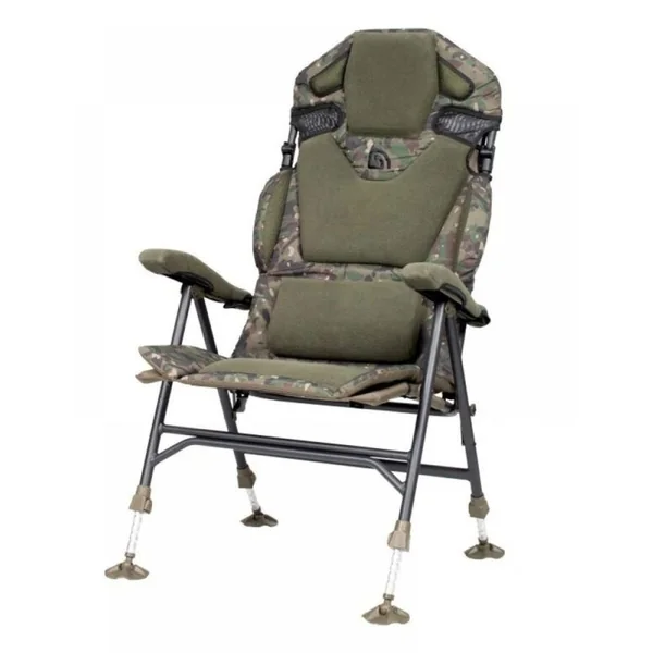 Trakker Silla Levelite Camo Longback Reclinable - Imagen 2